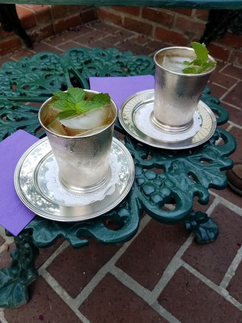 Mint Juleps and Afternoon Hospitality Mint Juleps and Afternoon Hospitality