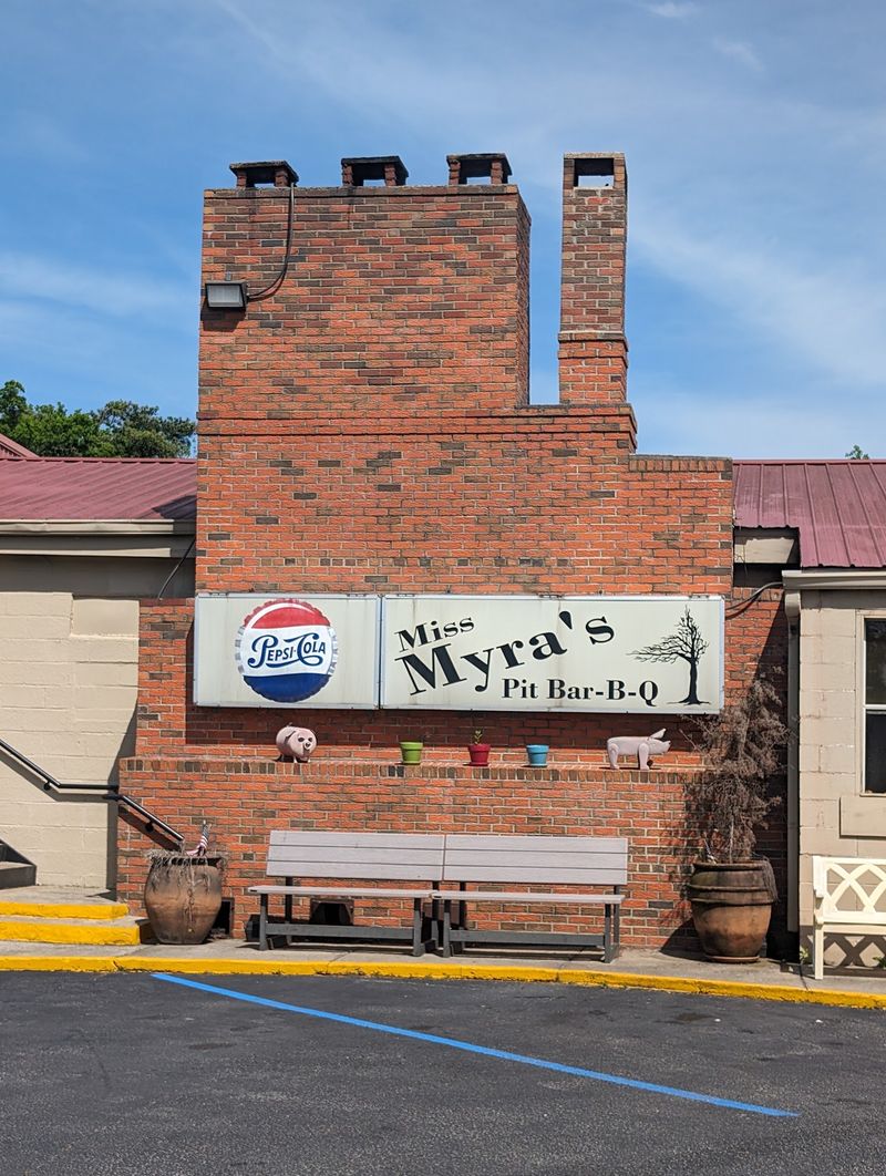 Miss Myra's Pit Bar-B-Q, Vestavia Hills, Alabama Miss Myra's Pit Bar-B-Q, Vestavia Hills, Alabama
