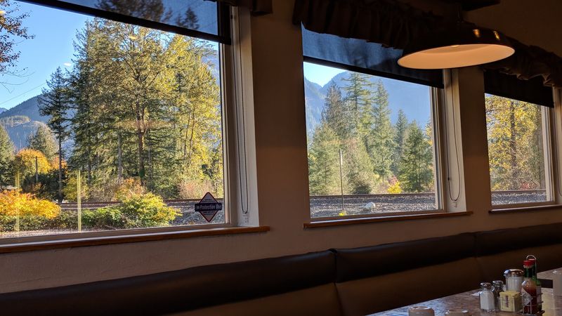 Mountain Views Through the Windows Mountain Views Through the Windows