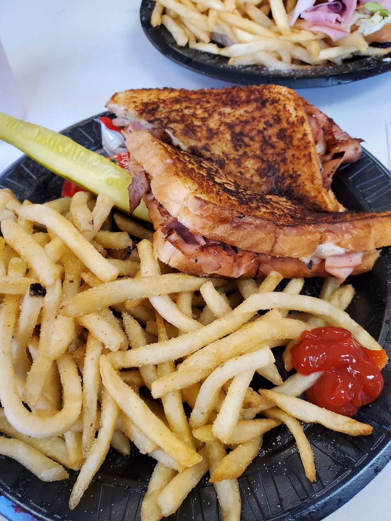 Mountains of Seasoned Shoestring Fries