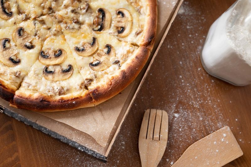 Mushroom Pizza
