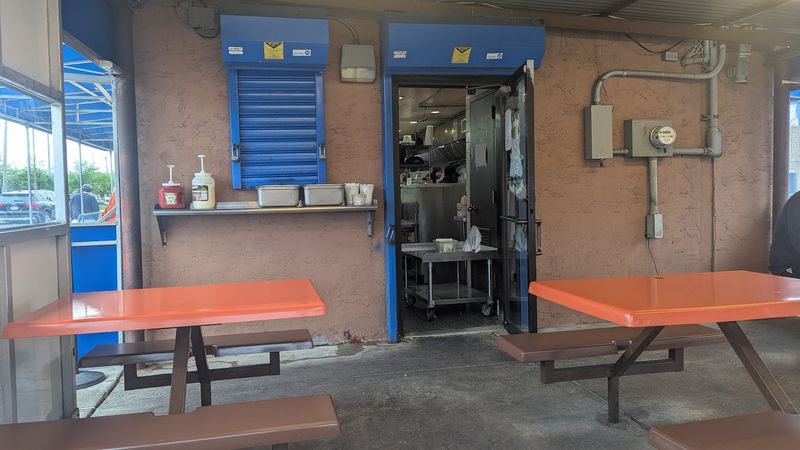 No-Frills Atmosphere With Outdoor Seating No-Frills Atmosphere With Outdoor Seating