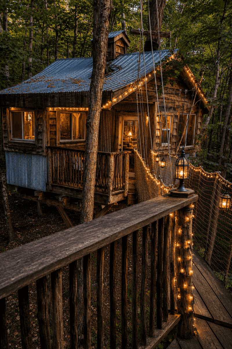 Old Hickory Treehouse - Magical Touches at Every Turn Old Hickory Treehouse - Magical Touches at Every Turn