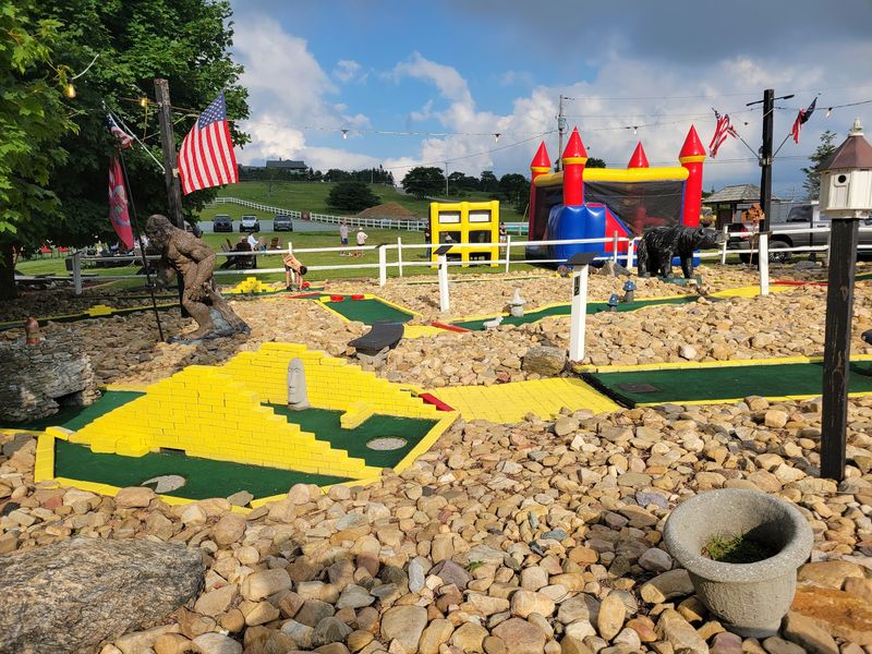 Old-School Putt-Putt Outside Old-School Putt-Putt Outside