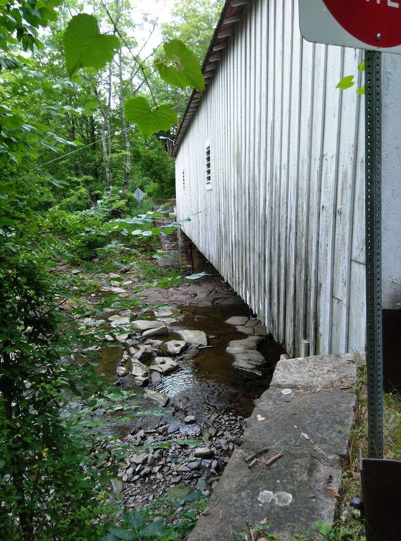 One of Only Two Public Covered Bridges Left in New Jersey One of Only Two Public Covered Bridges Left in New Jersey