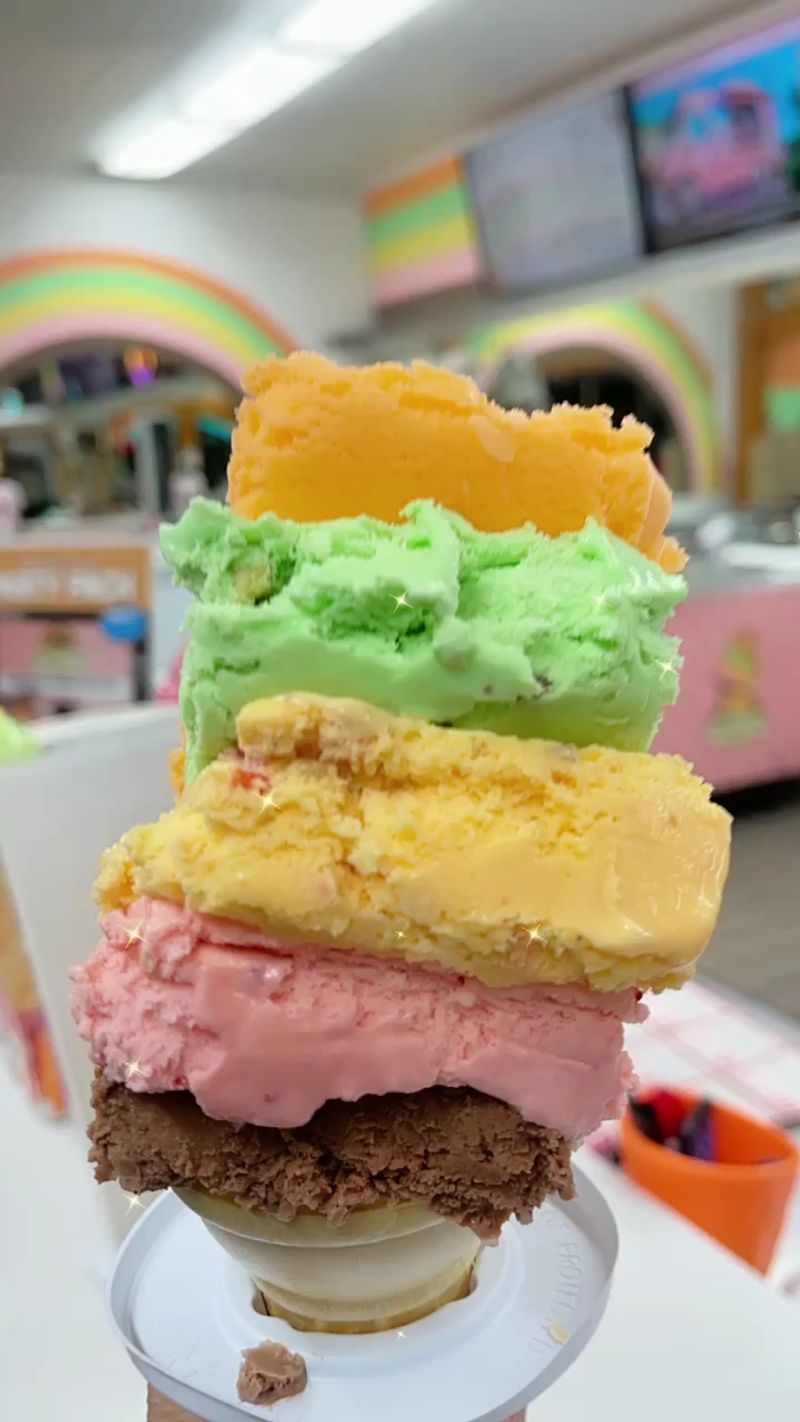 Original Rainbow Cone, Chicago, Illinois Original Rainbow Cone, Chicago, Illinois