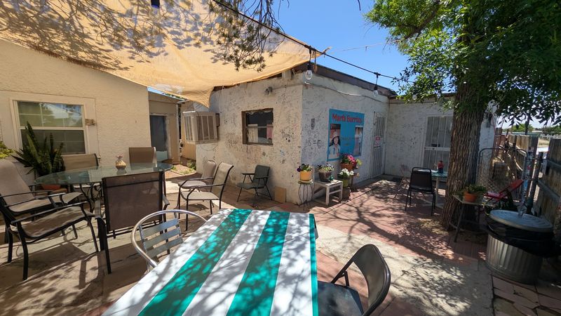 Outdoor Seating Under Big West Texas Skies Outdoor Seating Under Big West Texas Skies