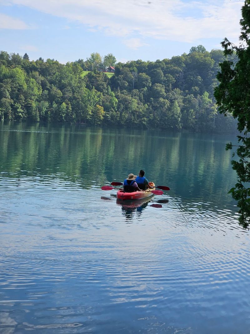 Paddling, Kayaks, And Boats On The Lake