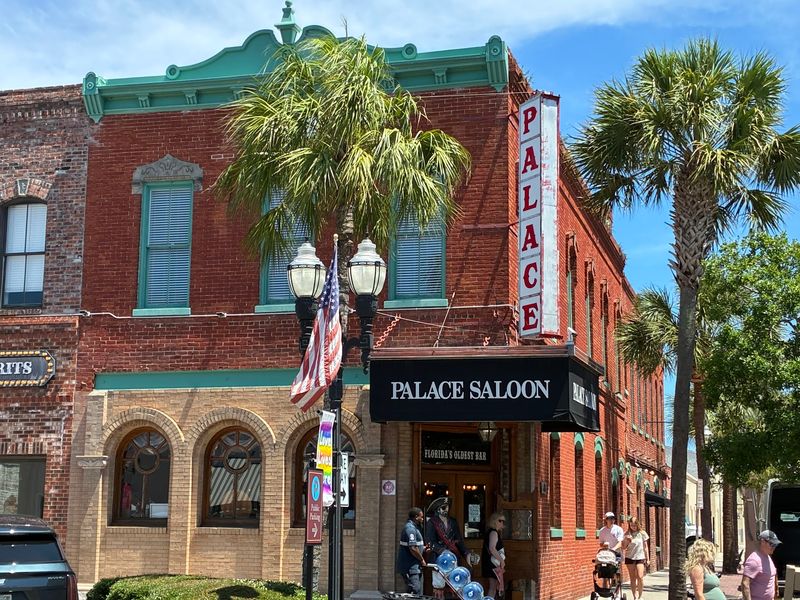 Palace Saloon Cafe area, Fernandina Beach, Florida Palace Saloon Cafe area, Fernandina Beach, Florida