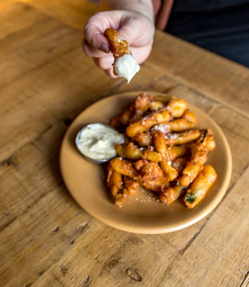 Parmesan Zucchini Fries