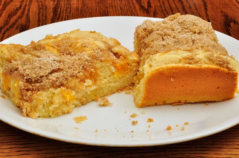 Peach Crumb Cake