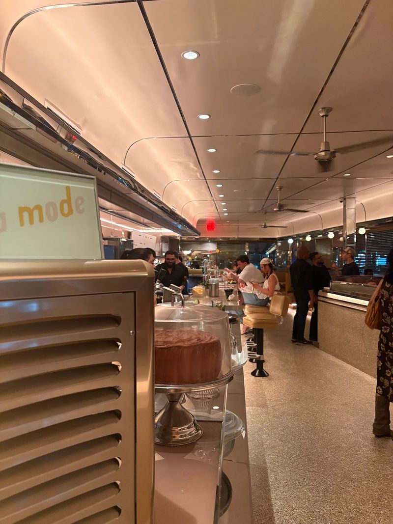 People Watching From the Counter