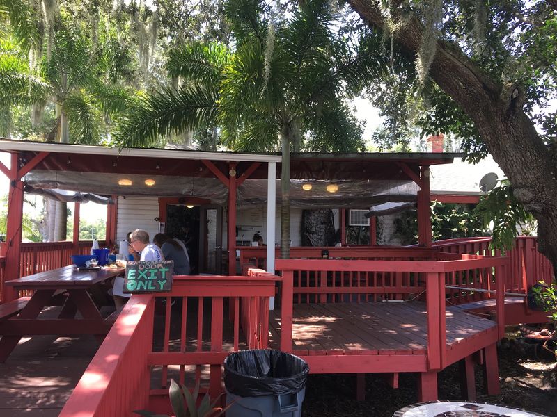 Picnic Tables and Old Florida Charm
