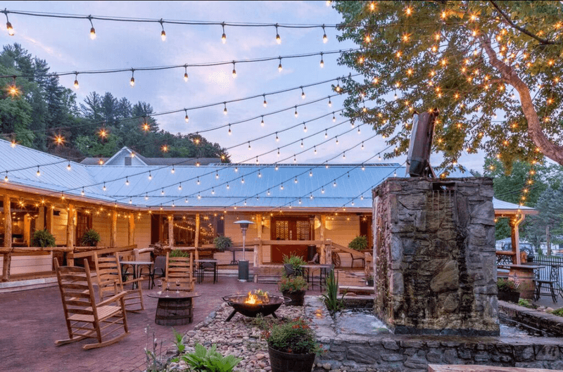 Porch Seating With a View