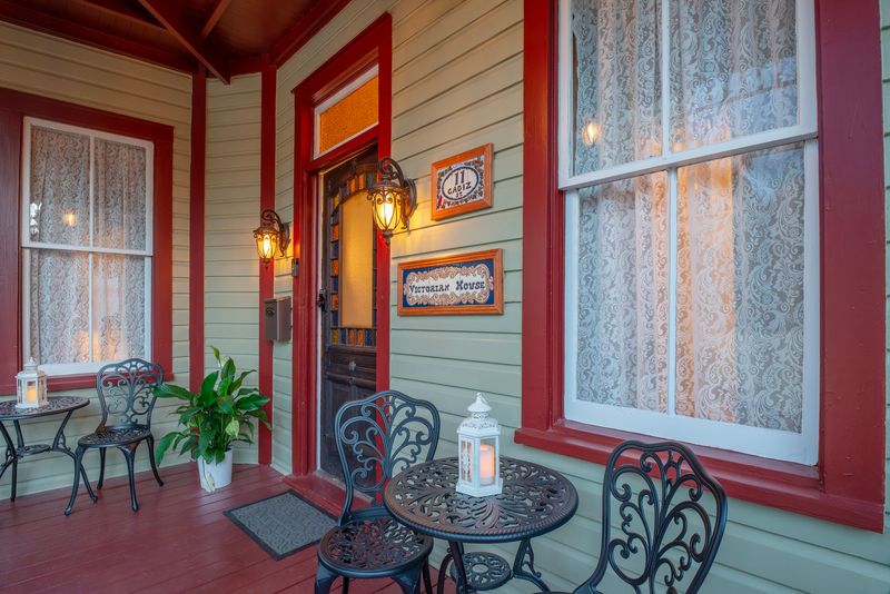 Porches, Balconies, And A Quiet Courtyard