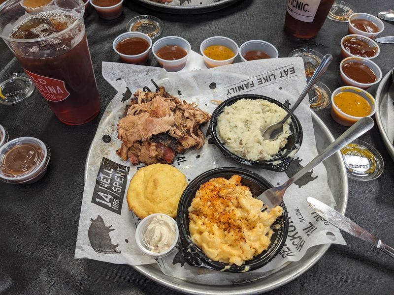 Pulled Pork And The Sauce Lineup Pulled Pork And The Sauce Lineup