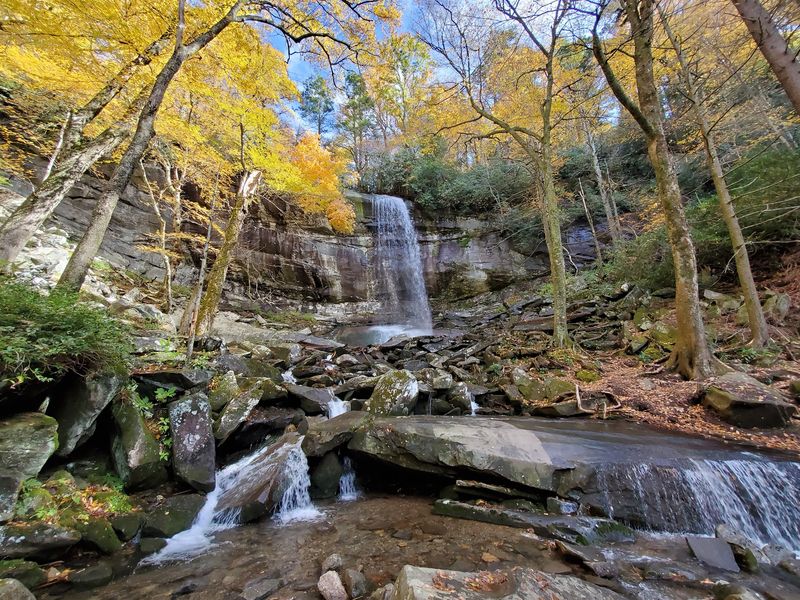 Rainbow Falls, Gatlinburg, Tennessee