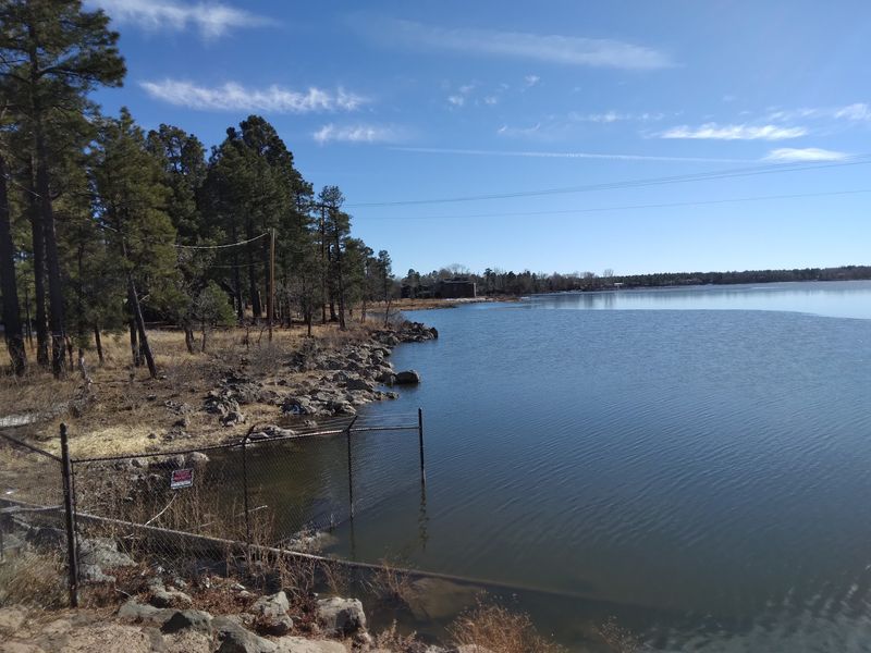 Rainbow Lake, Lakeside