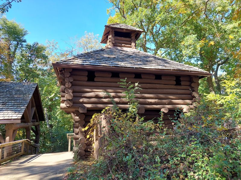 Reconstructed Forts and a Blockhouse