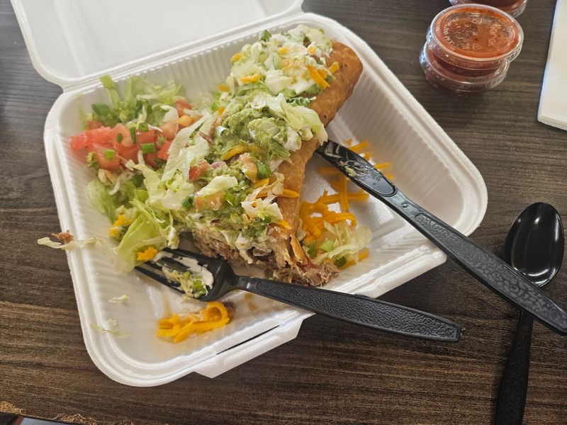 Red Chile Burrito With Sauce That Gets on Everything (In the Best Way)