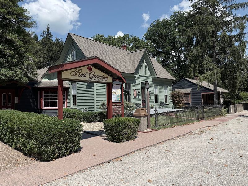 Red Geranium Restaurant, New Harmony, Indiana