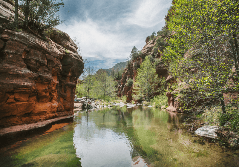 Red Rocks and Water That Bites Back Red Rocks and Water That Bites Back