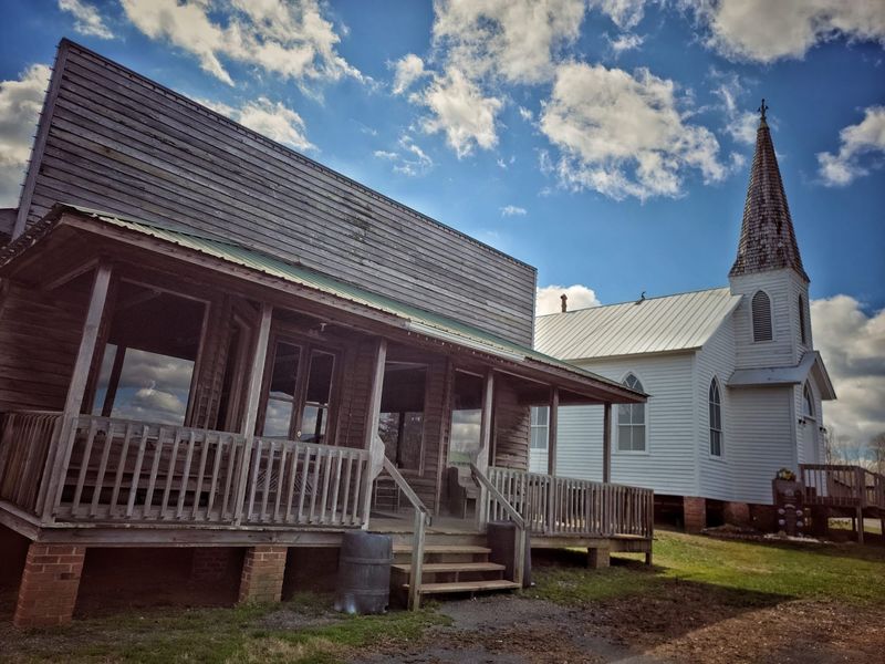 Restored Buildings And Working Craft Shops