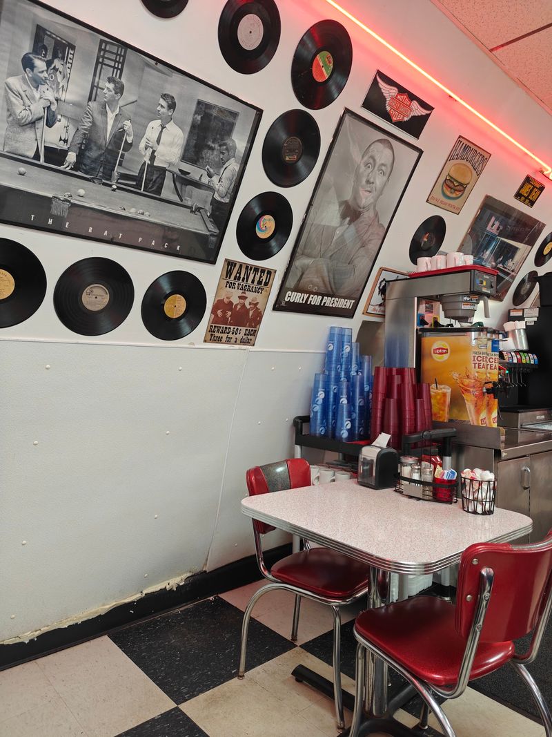 Retro Charm And Wall-To-Wall Memorabilia Retro Charm And Wall-To-Wall Memorabilia