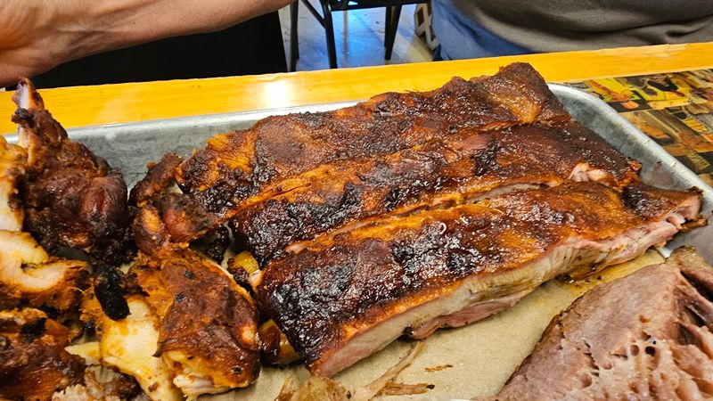 Ribs and Meats Straight From the Smoker