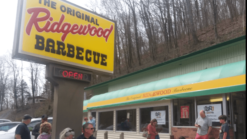 Ridgewood Barbecue, Bluff City, Tennessee