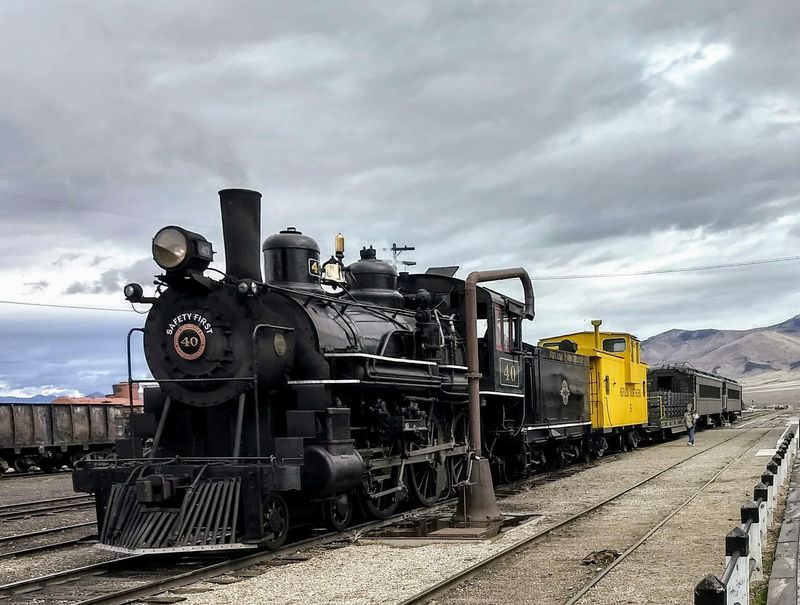 Riding Behind a Steam Engine Riding Behind a Steam Engine