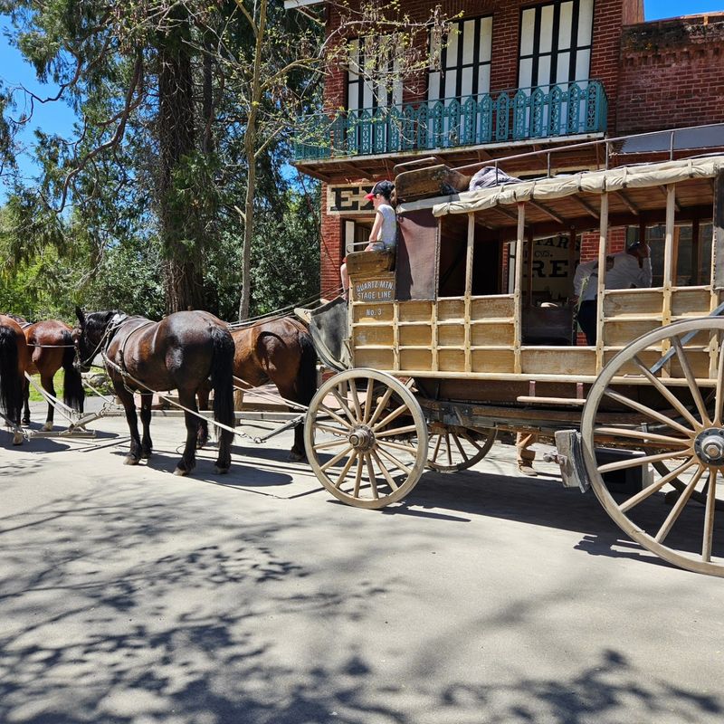 Riding the Stagecoach Through Living History