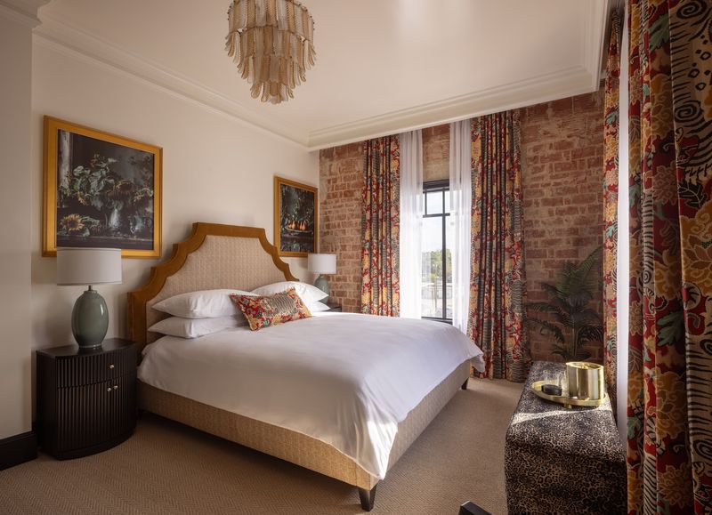 Rooms Dressed In Bold Patterns And Curious Art