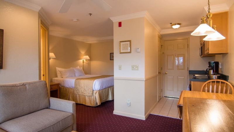 Rooms From Studios To Two-Bedroom Suites