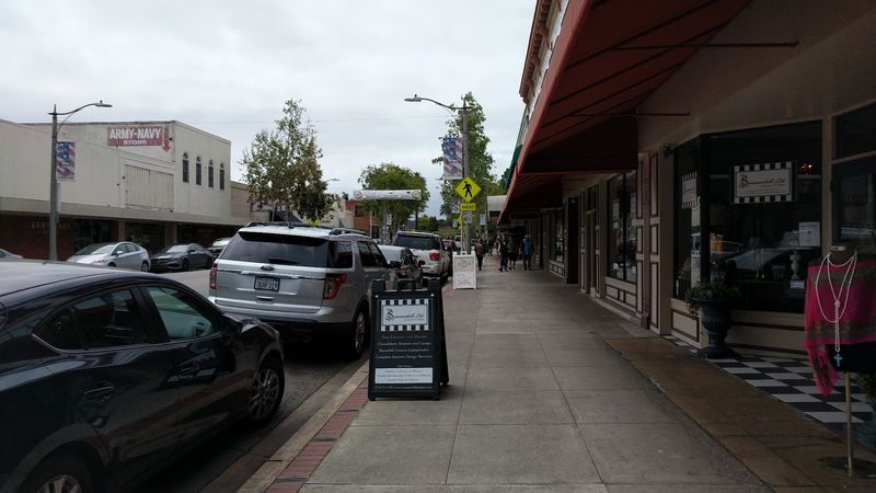 Rows of Antique Shops That Draw Collectors