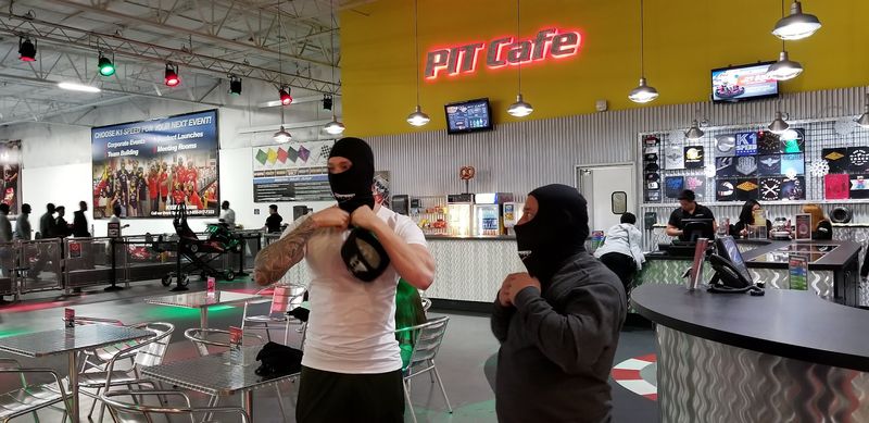 Safety Gear And The Head Sock Routine