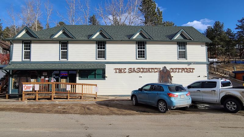 Sasquatch Outpost Cafe area, Grand Lake, Colorado