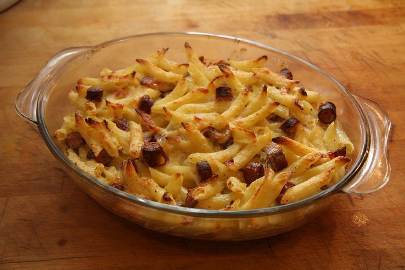 Sausage Pasta Bake
