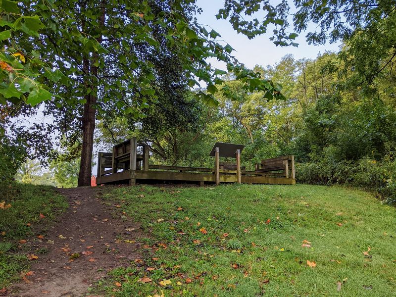 Scenic Seating And A Wooden Overlook