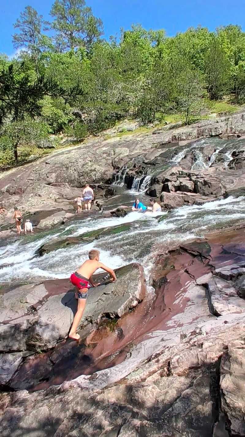 Scrambling, Sliding, and Playing on the Rocks