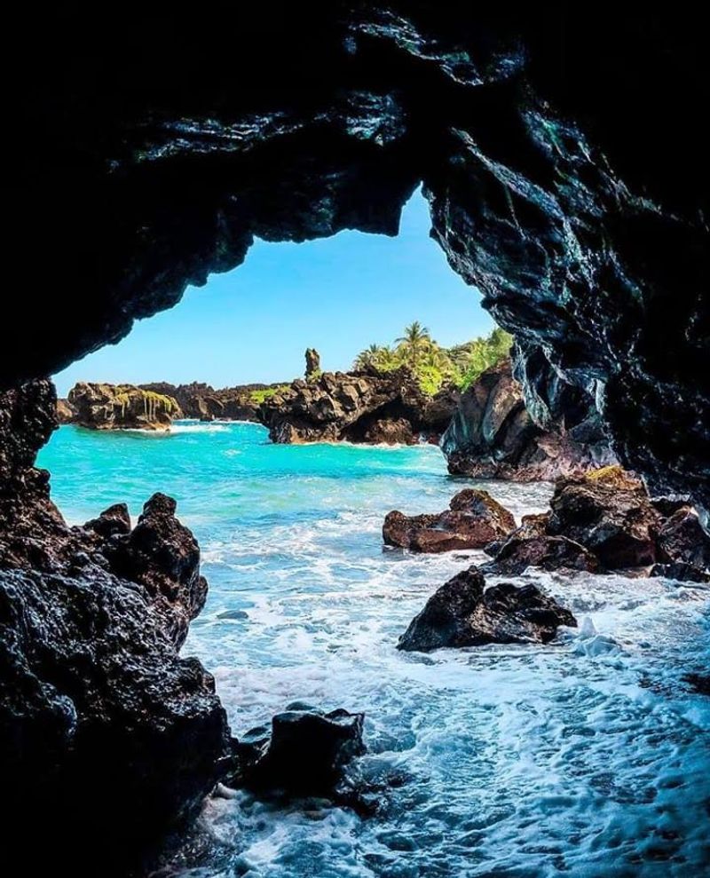 Sea Caves and the Natural Arch