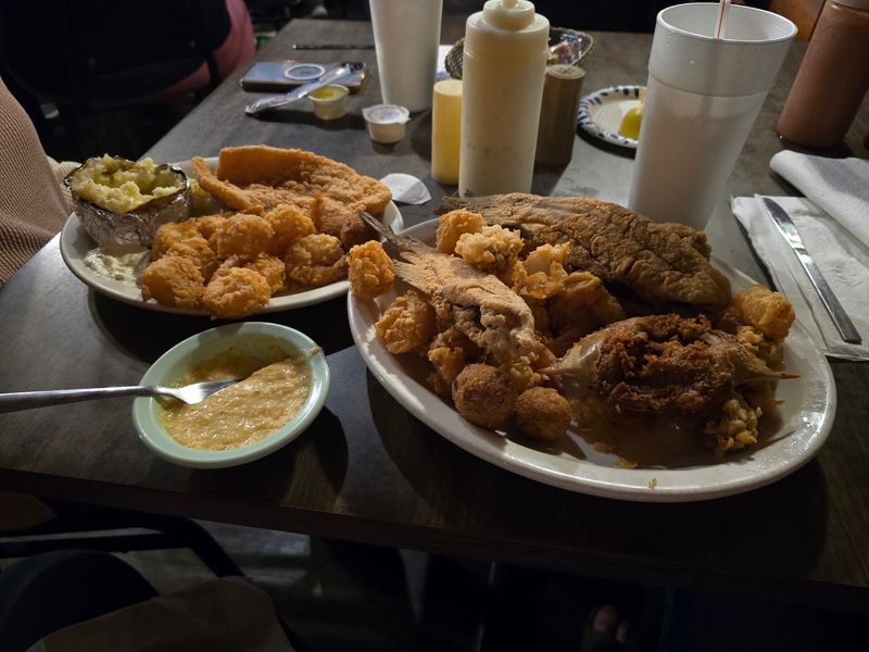 Seafood Platters Piled High