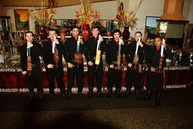 Servers and Gauchos Who Make the Night