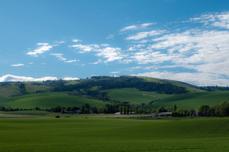 Set Among Rolling Farm Country