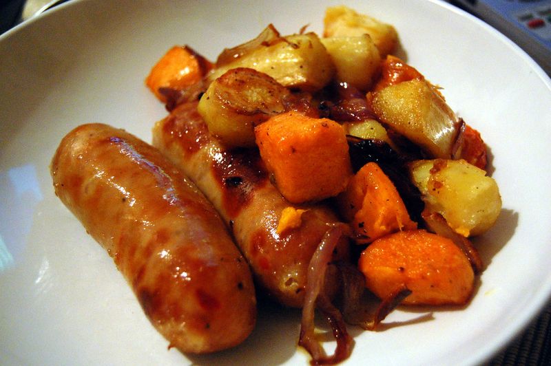 Sheet Pan Sausage And Vegetables Sheet Pan Sausage And Vegetables