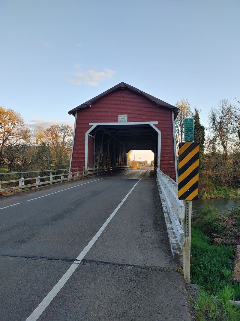 Shimanek Covered Bridge, Scio