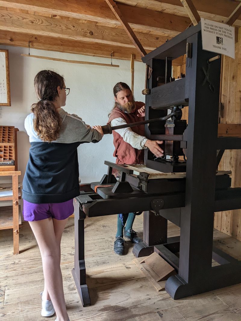Shops, an Inn, and an Early Print Shop