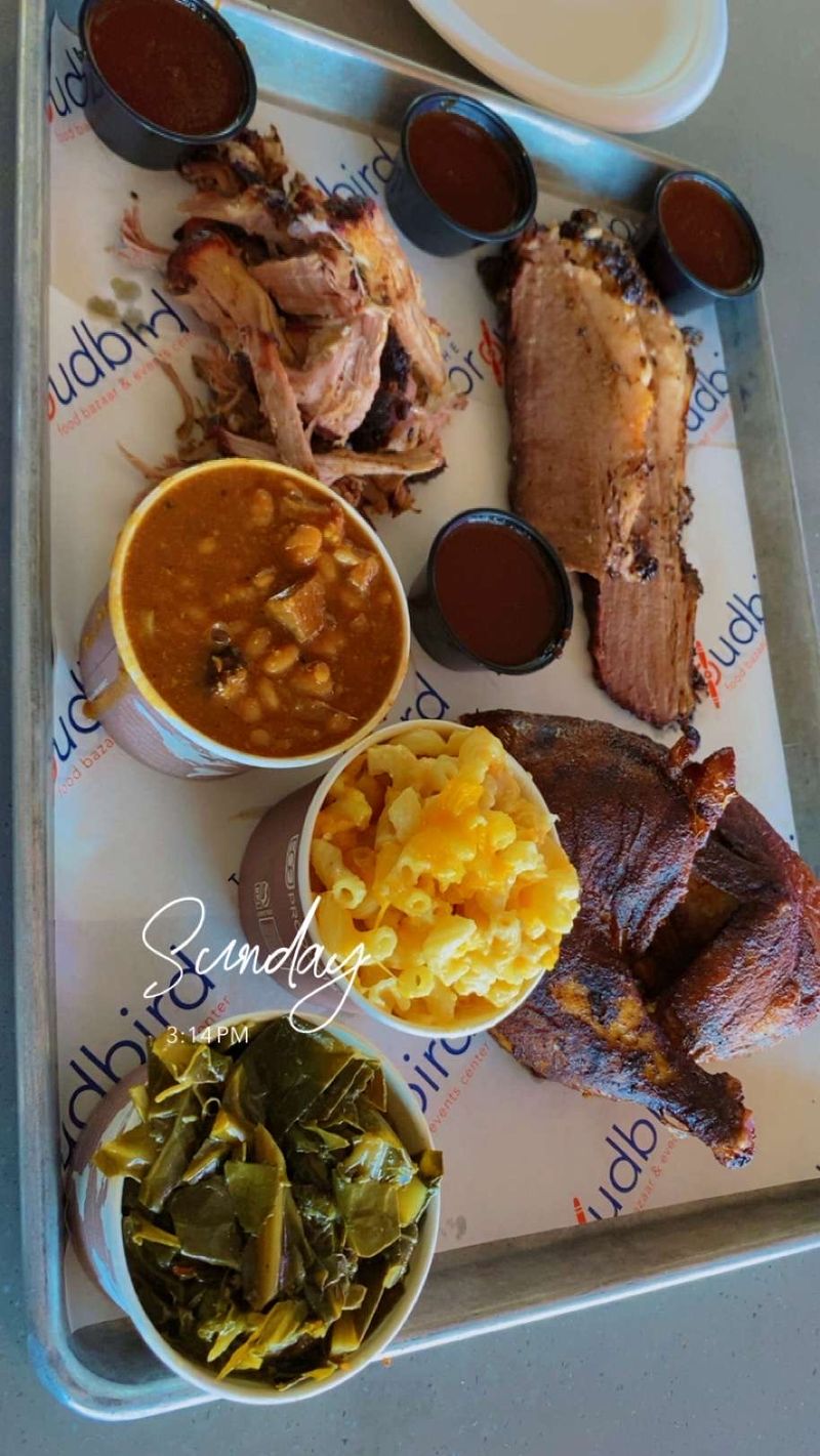 Sides, Sauce, And The Extras On The Tray