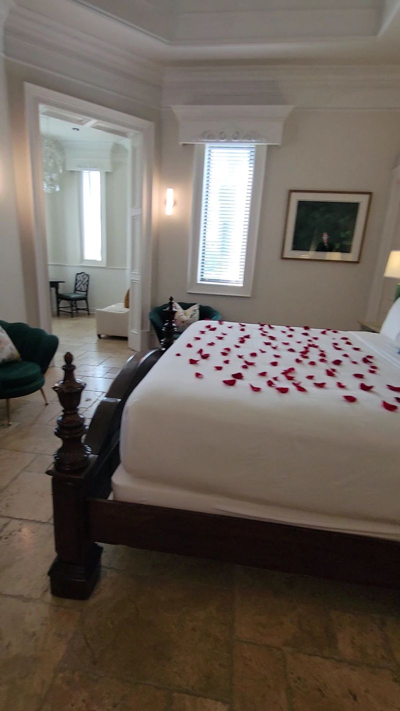 Sleeping in a Turret Suite