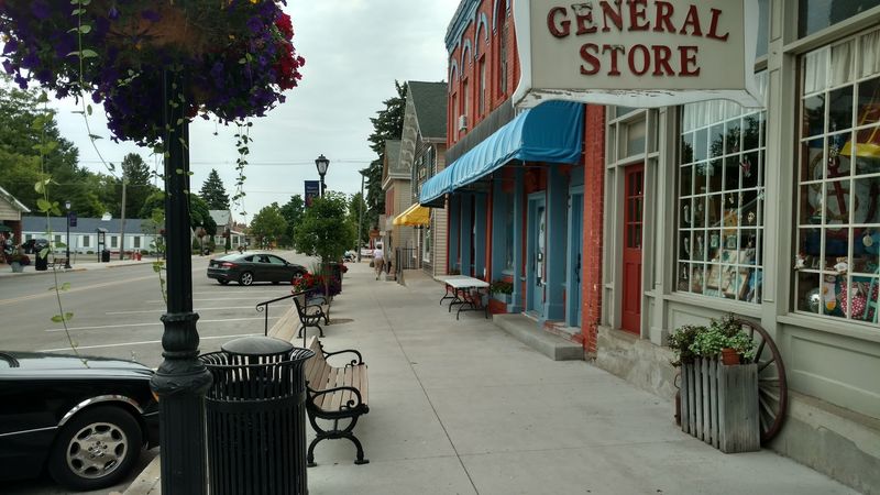 Small Town Shops And Corners